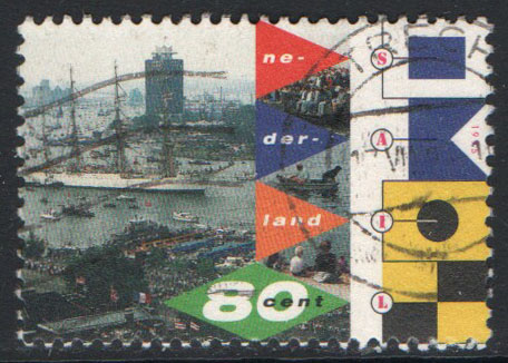 Netherlands Scott 887 Used - Click Image to Close